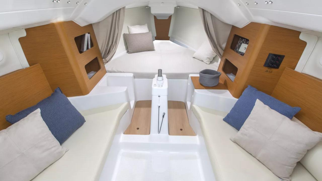 Interieur der First 20