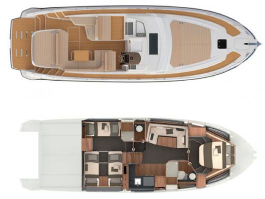 Layout Atlantis Azimut 43