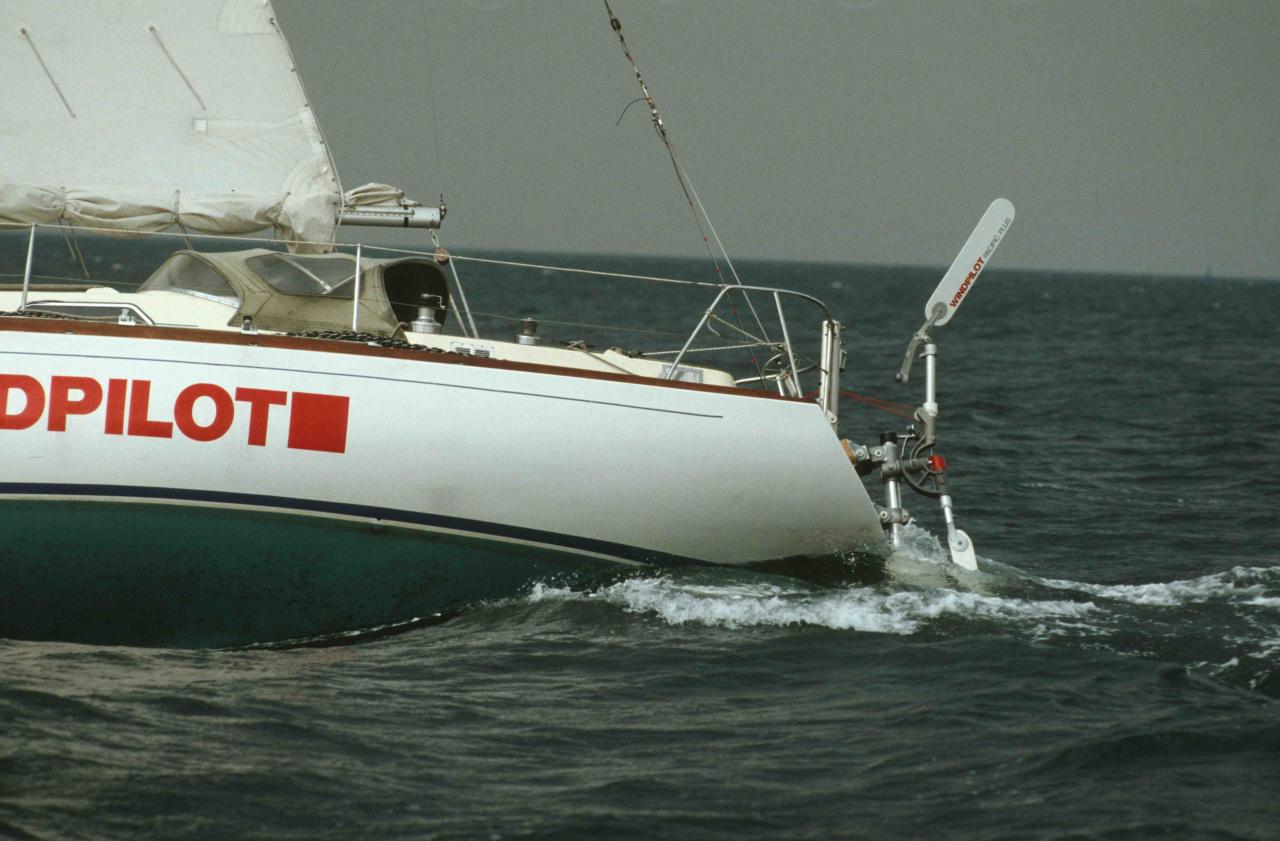 Windsteueranlage Pacific Plus des Hamburger Langfahrt-Spezialisten