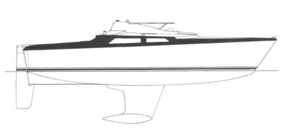 Seitenansicht des beliebten Backdeckers Maxi 77
