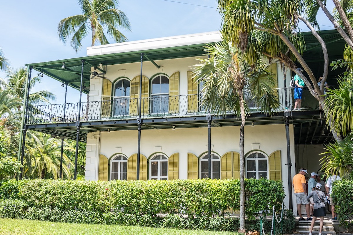 In diesem Haus auf Key West lebte Hemingway in den Drei&szlig;igerjahren