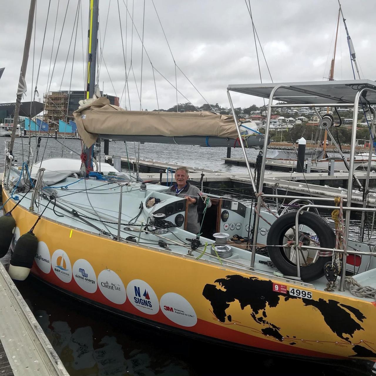 Seit Jahrzehnten eine Einheit: Mann, Boot und Ozean