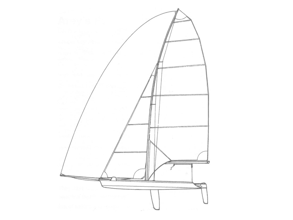 Segelriss 49er