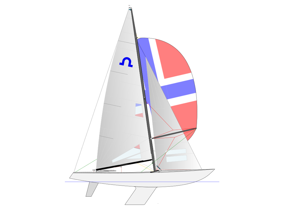 Segelriss Soling