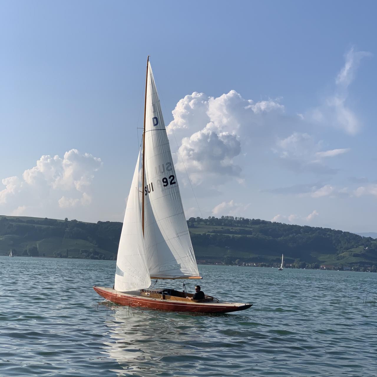 Den Drachen gibt es als wundersch&ouml;nen Kielboot-Klassiker auch gebraucht