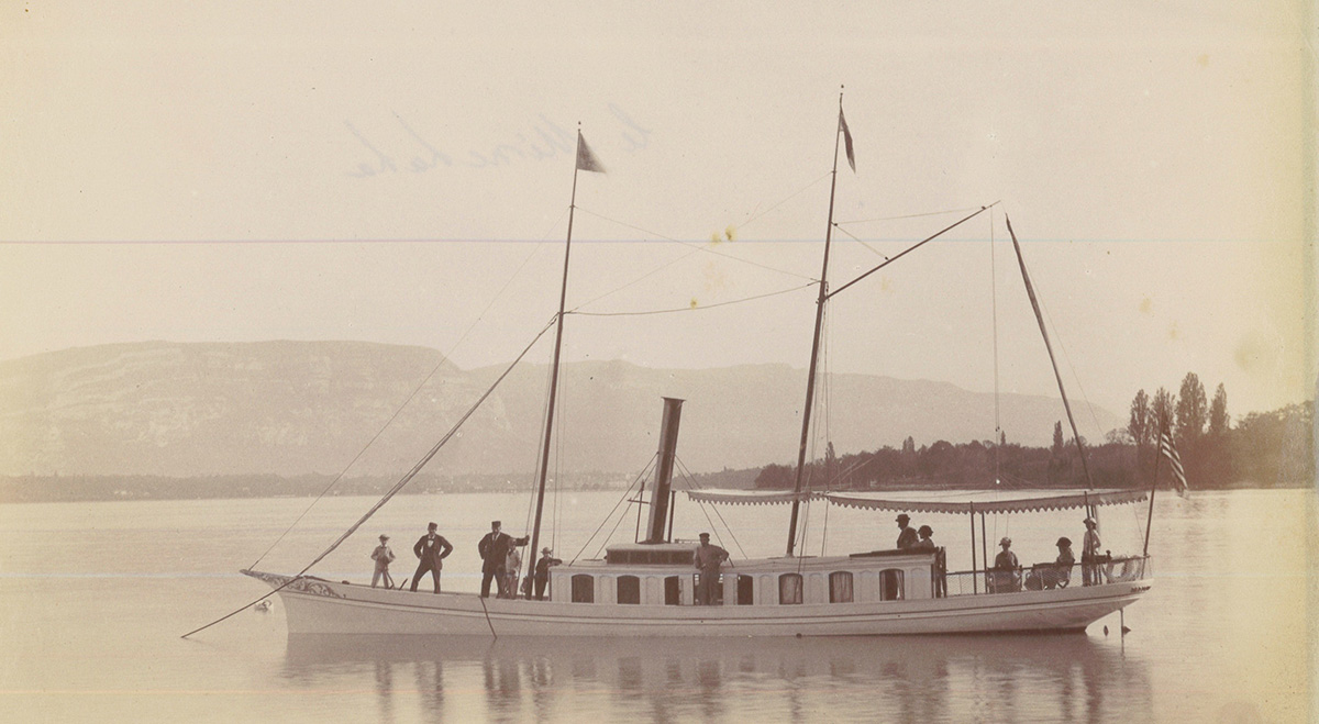das Dampfschiff Minnehaha &copy; notre histoire, Gemeinde Bellevue