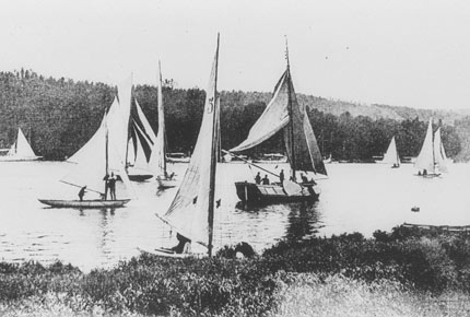 Olympische Segeln anno 1900 &copy; IOC Museum Collection