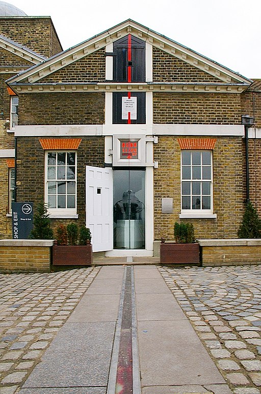 Der Nullmeridian in Greenwich