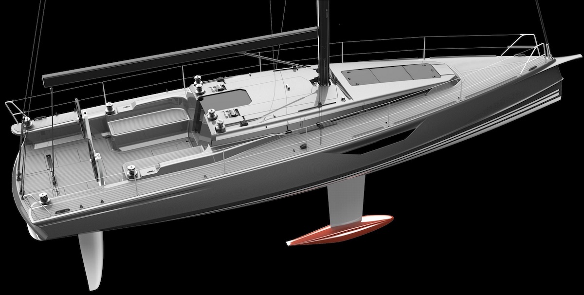 Die Shogun 43 ist vom r&uuml;ckw&auml;rts geneigtem Bug bis zum Heck anders