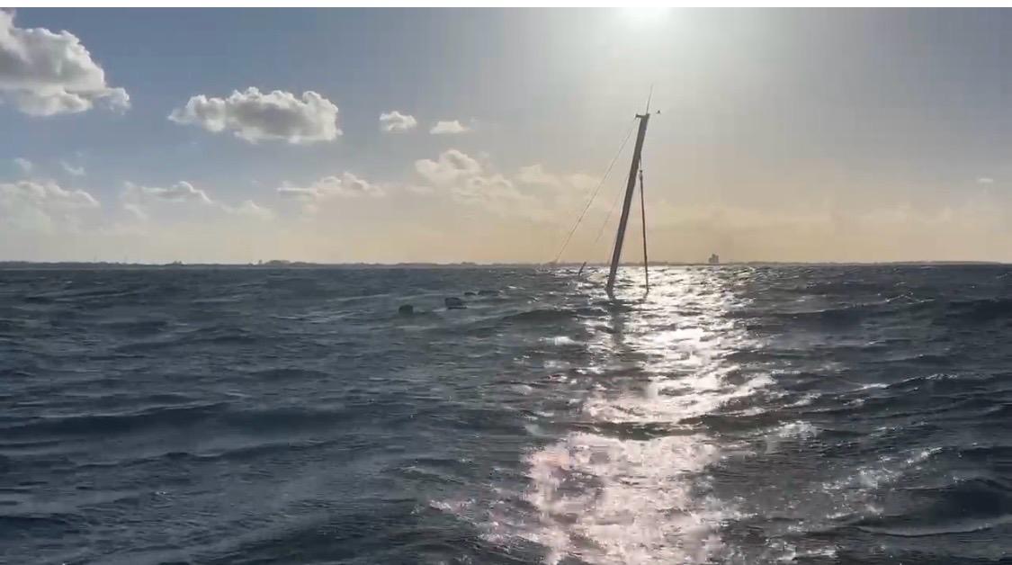 Die neuwertige Sun Odyssey 410 1 1/2 Jahre nach Lieferung vor Sch&ouml;nberg/Ostsee