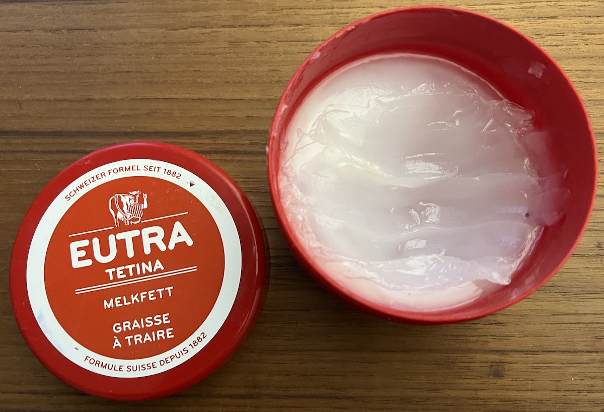 Seit 1882 in der Schweiz zum Melken bew&auml;hrt, auch f&uuml;r Propeller praktisch