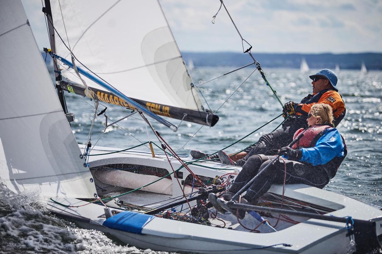 Der FD am Wind &ndash; athletisch bis in die letzte Muskelfaser &copy; FD-class