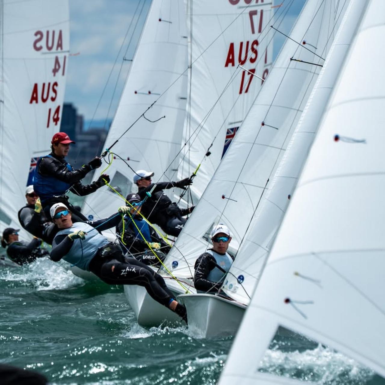 470er an der Luvtonne &copy; 470 class