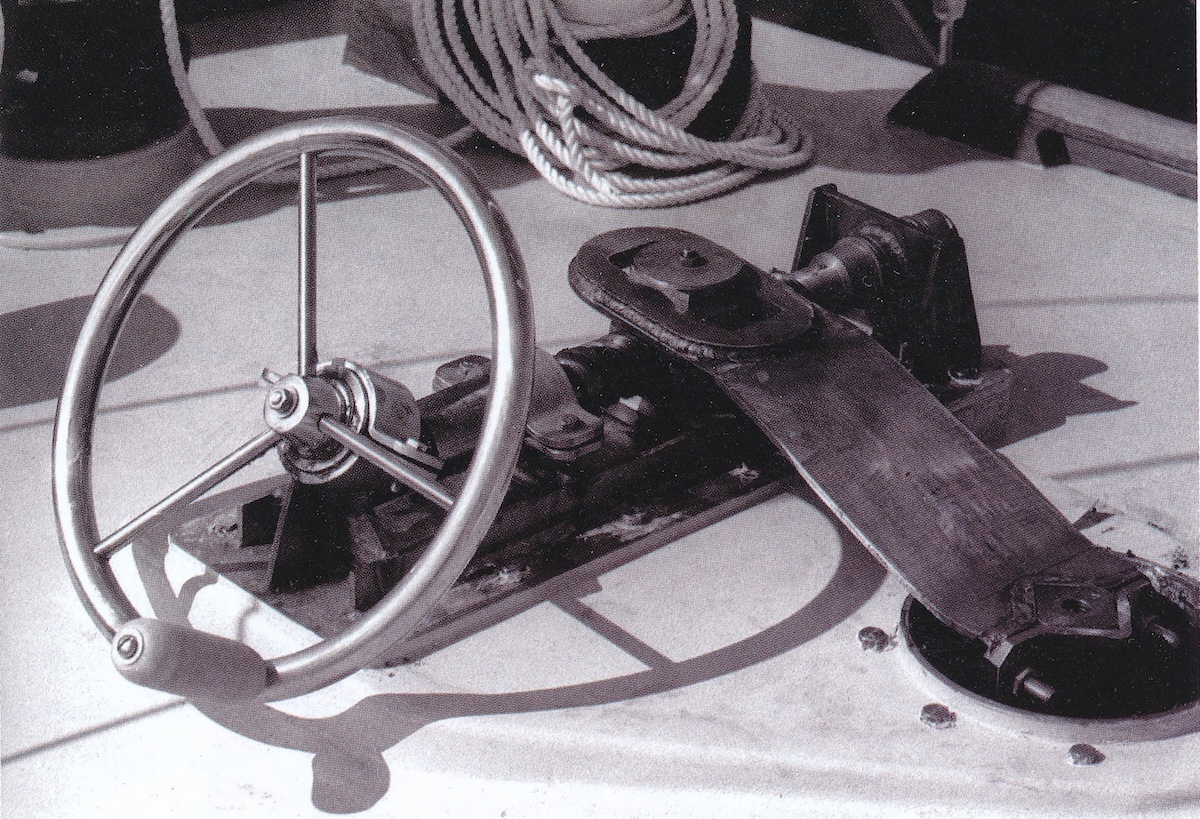 Carters Vorrichtung zum Drehen der gesamten Kielflosse 1971