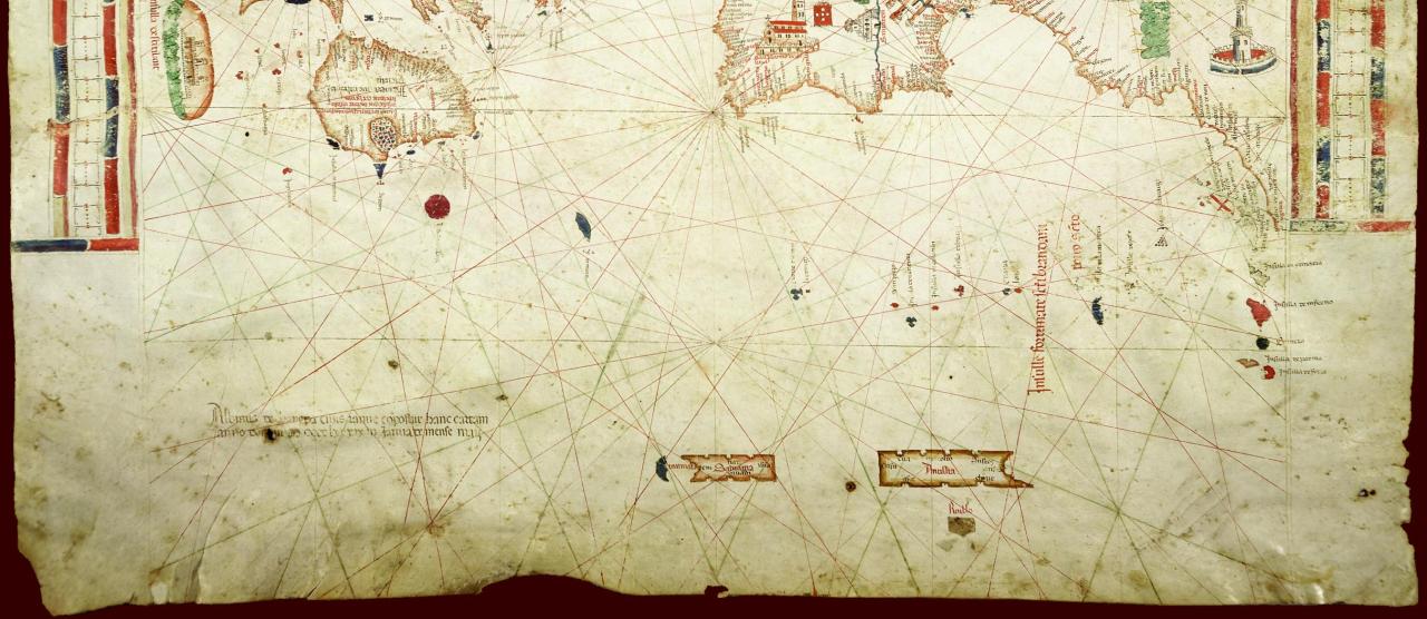 Albino de Canepa, Karte von 1489