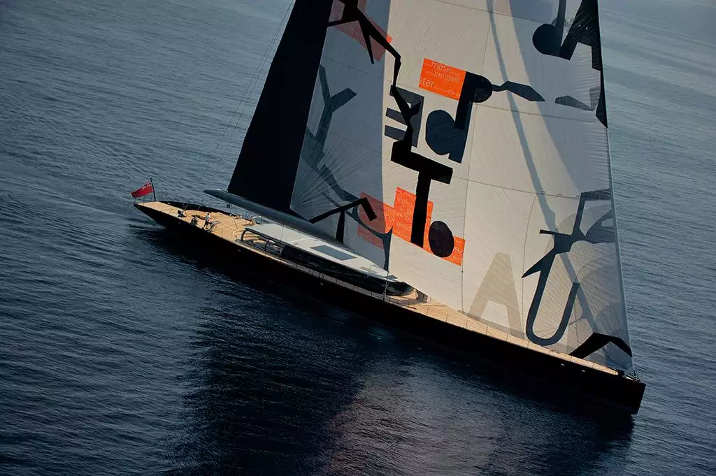 Die &laquo;Ahimsa&raquo; ex. &laquo;Aglaia&raquo; ist 66&nbsp;m lang