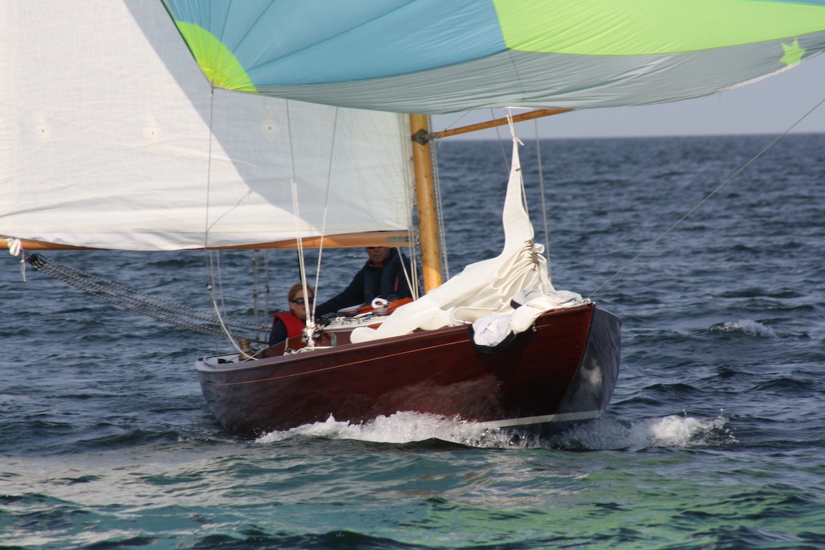 Mit Holzrigg und Stagreitern - Max Oertz Regatta