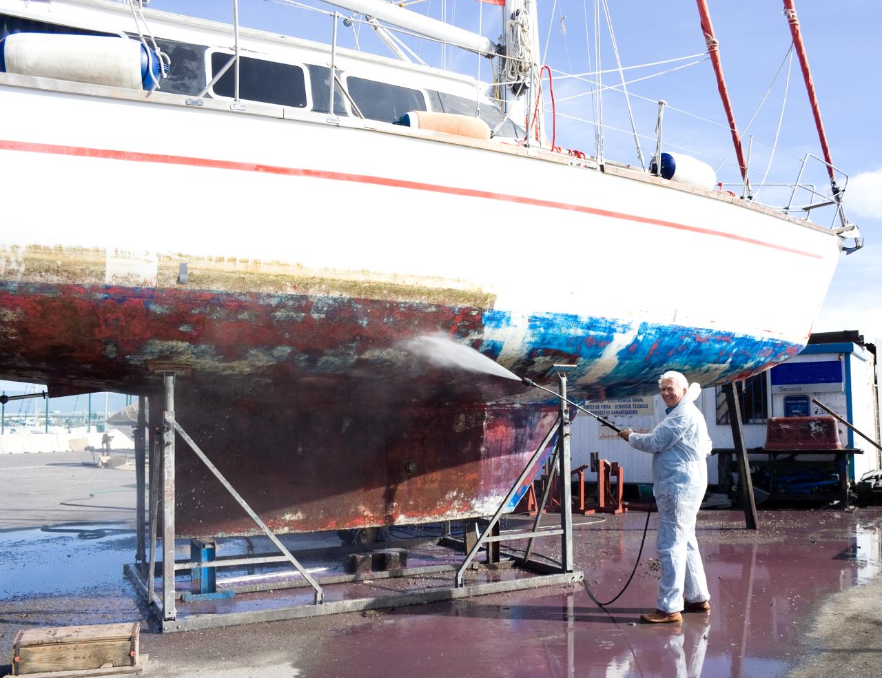 Antifoulingentfernung I: Theorie und Praxis
