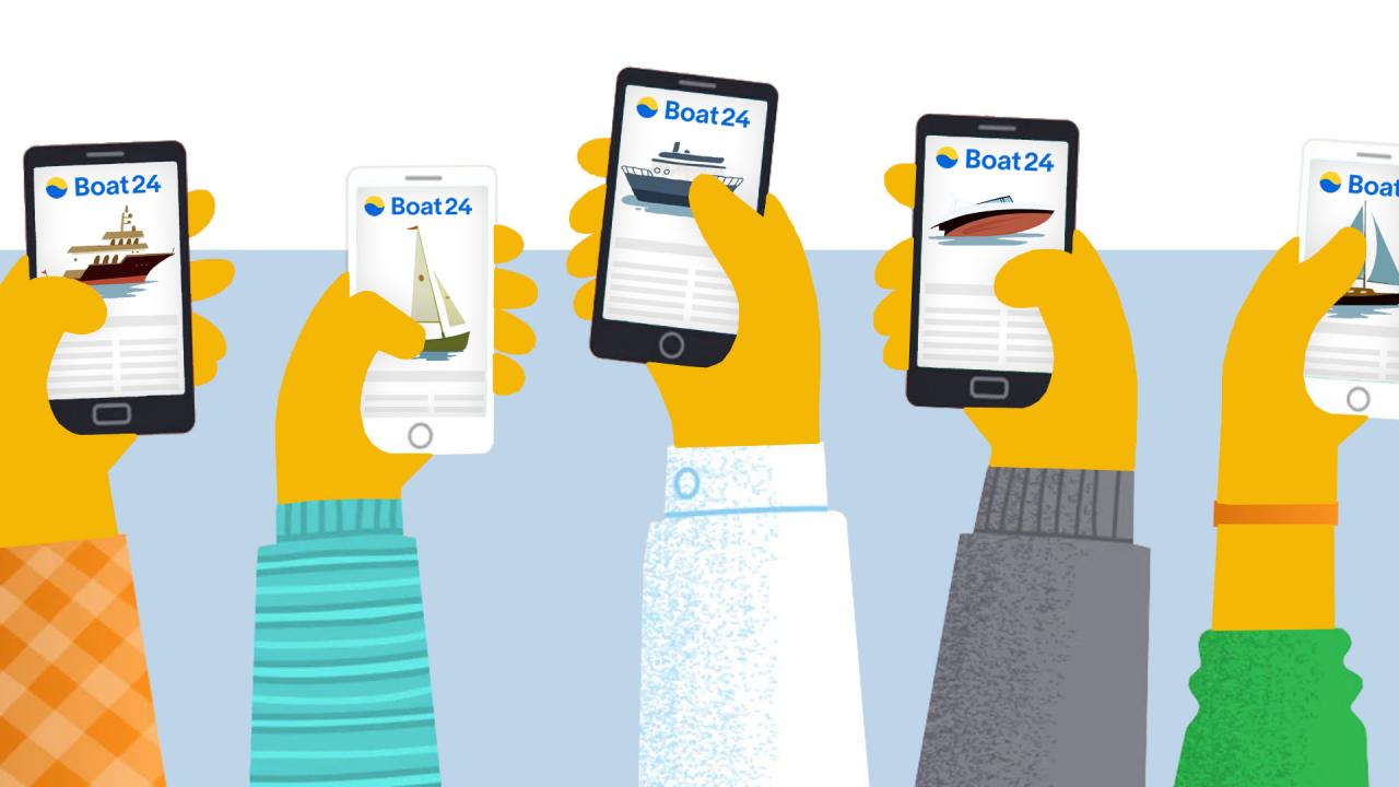 Boat24-App: Clever gesucht – schnell gefunden!