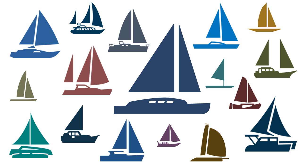 Segelboot Typen