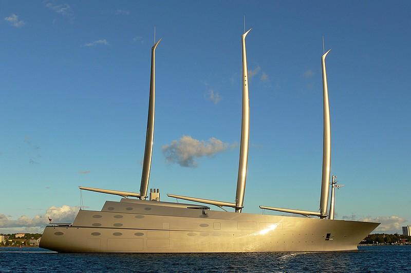 Segelyacht A - Die moderne Galeone
